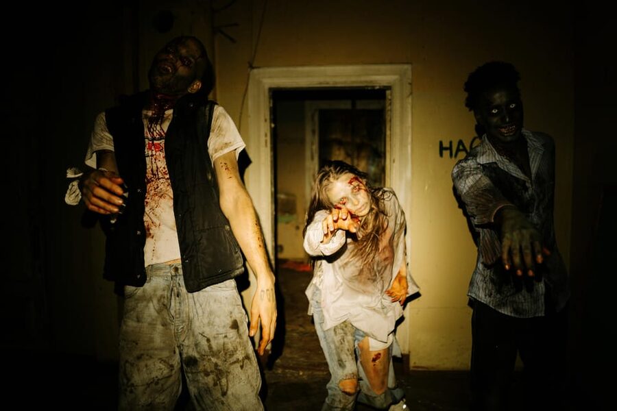 Krakow: Horror House Entry Ticket - The Fear Factory start, then 30 minutes of team survival