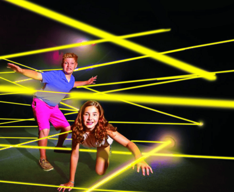 Krakow: House of Attractions Gold Package 2+2 Entry Ticket - Laser, mirror, and tape or belt labyrinths