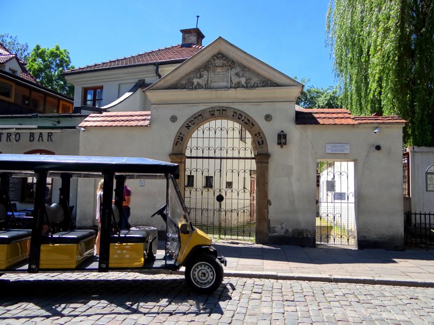 Krakow: Jewish Quarter and Former Ghetto Tour by Golf Cart - Key reasons this golf cart tour works