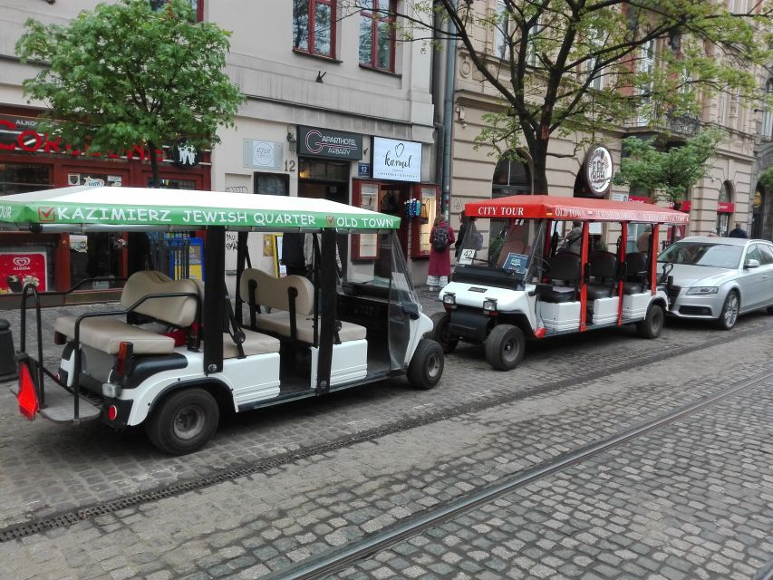 Krakow: Jewish Quarter and Schindler Factory by Golf Car - Comfort, Group Size, and What to Bring