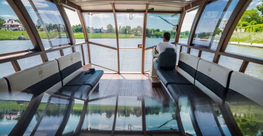 Krakow: Lazy Catamaran River Cruise and Salt Mine Group Tour - The Vistula cruise: how to “read” Krakow’s skyline from the deck