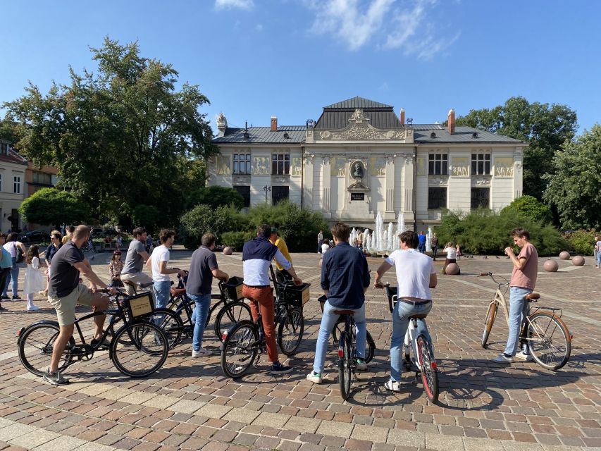 Krakow: Old Town Bike Tour with a Guide - Wawel Castle Views: Panoramas You Can Actually Catch