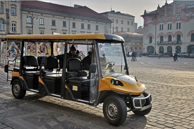 Krakow: Old Town, Jewish Kazimierz and Ghetto Sightseeing by Electric Golf Cart - Juliusz Słowacki Theatre and the Barbican Shot-at-Myth Moment