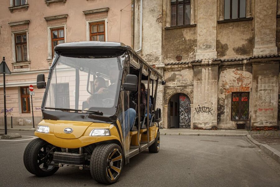 Krakow: Old Town - Kazimierz - Ghetto by Electric Golf Cart - Kazimierz: Jewish Krakow in Synagogues, Streets, and Squares