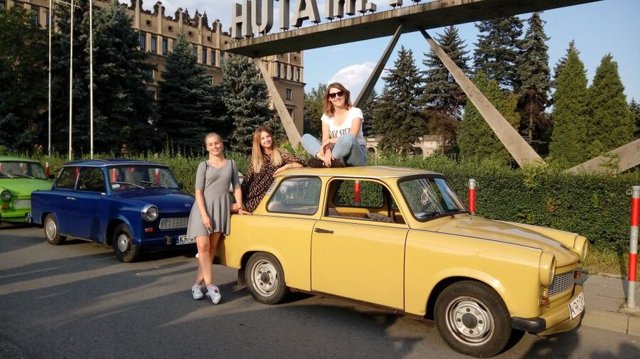 Krakow: Private Nowa Huta Adventure Tour in Communist Cars - Central Square Stop: Photos and the District’s Main Idea