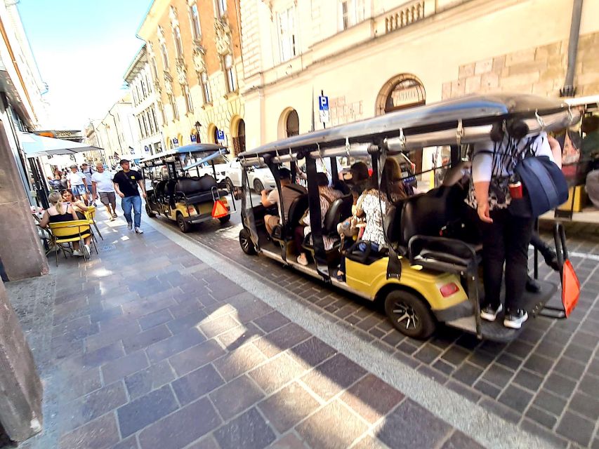 Krakow: Private Panoramic Tour by Golf Cart with Audio Guide - A Heated Golf Cart Makes Old Town Feel Easy