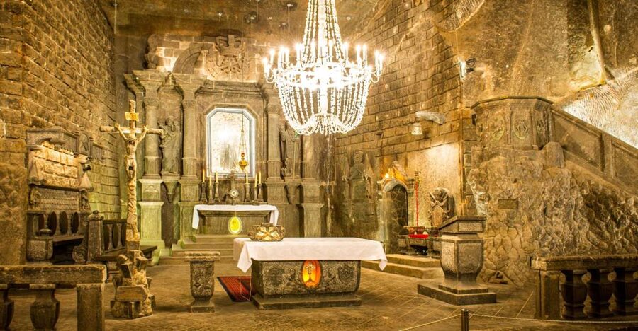 Krakow: Salt Mine Wieliczka Guided Tour Hotel Pickup - Salt Mine Museum and Souvenir Time Back at Ground Level