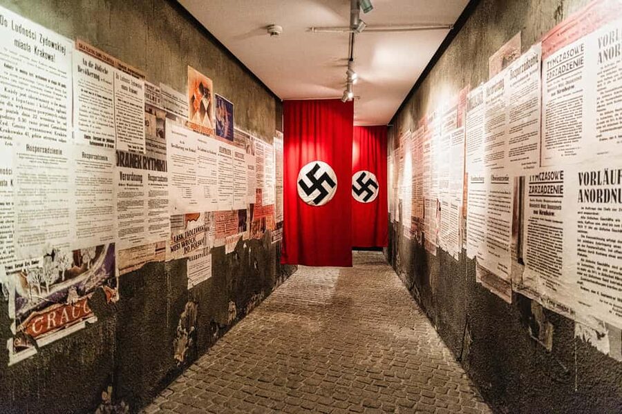 Krakow: Schindler's Factory Ticket with Guided Tour Option - Stop 1: The factory entrance, where your guide sets the frame