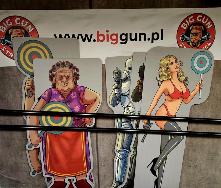 Krakow: Shooting range with hotel pickup - Included gear and take-home items, the small things that add up