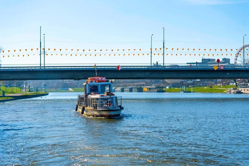 Krakow: Vistula River Sightseeing Cruise with Audio Guide - Getting the best seat: top deck views, shelter, and basic comfort