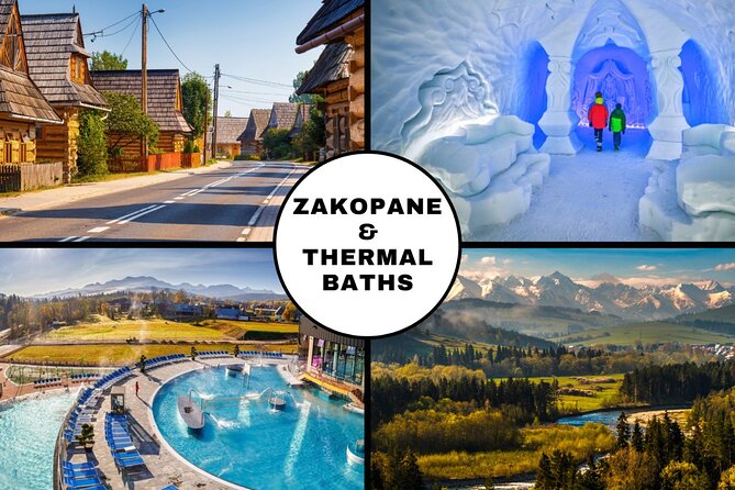 Krakow: Zakopane and Thermal Baths with Cable Car, Vodka, Oscypek - Chocholow village: wooden houses and simple mountain history
