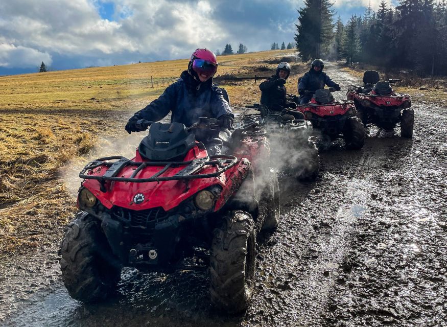 Krakow: Zakopane, Quad & Thermal Baths Tour w/ Pickup Option - Grill-your-own oscypek and the cozy part of the mountain day