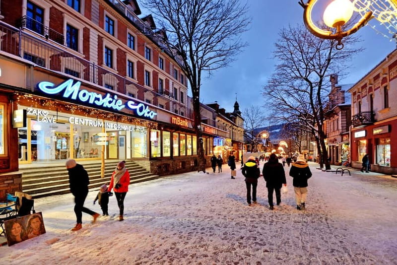 Krakow: Zakopane Trip with Thermal Pools & Hotel Pick-up - Krupówki Street Free Time: How to Use Your 3 Hours Like a Local