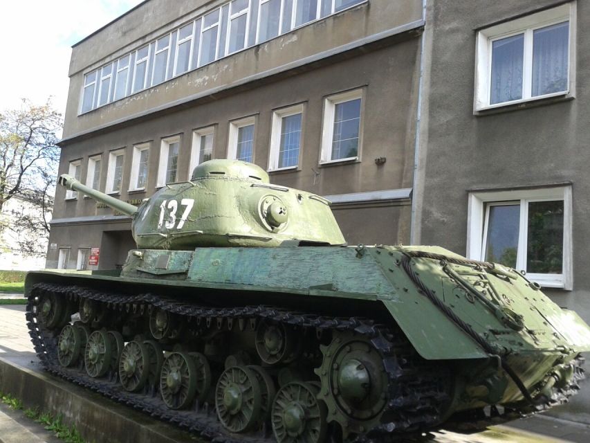Nowa Huta Tour Krakow: Ideal Communist City Small Group Walk - Soviet leftovers you can photograph: the Russian tank and defense planning ideas
