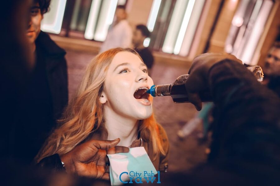 Pub Crawl - 1-hour Open Bar then Vip to 5 Clubs - Krakow - Arrive at the final club around 3 AM