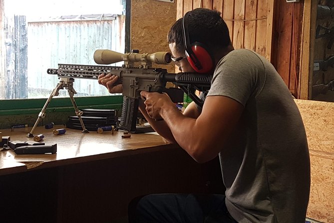 Shooting Krakow+REAL GUN+priv round trip transfer from your hotel - Safety first: ear and eye protection, plus step-by-step coaching