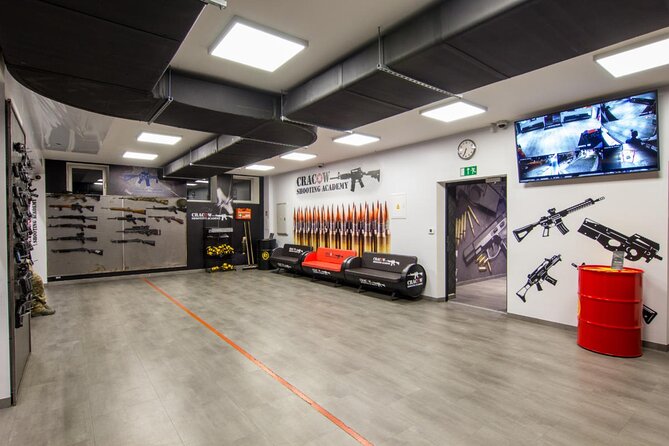 Shooting Range: Best value shooting package with hotel pickup - The weapons included in your four-weapon package