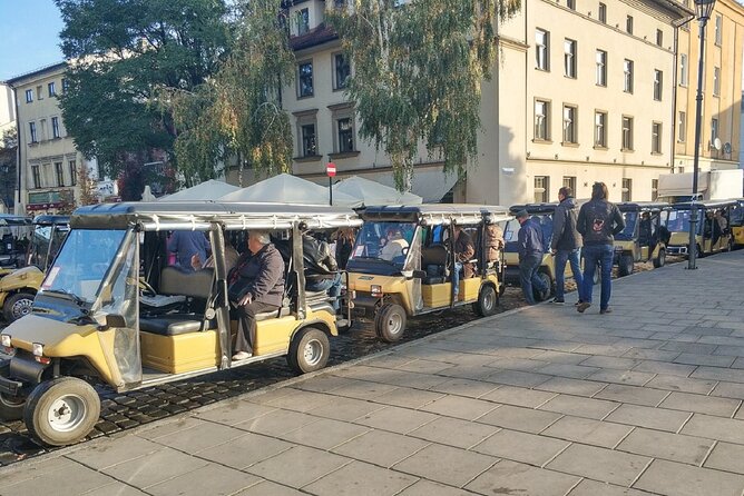 Tour via Kazimierz Quarter by Golf Cart with Schindler's Museum in Krakow - Szeroka Street and Plac Nowy: Jewish Krakow, mapped block by block