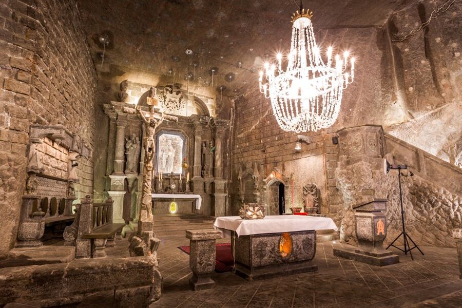 Unesco List; Wieliczka Salt Mine Half-Day Tour from Kraków - First Level Chambers: Seeing the Mine’s “Infrastructure”