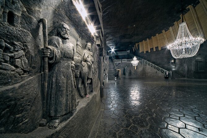 UNESCO Wieliczka Salt Mine Half-Day Tour from Kraków - St Kinga’s Chapel: salt art you can actually appreciate up close