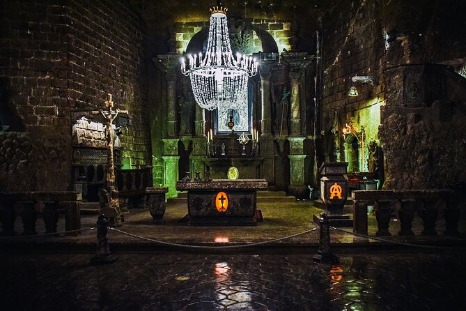 Wieliczka Salt Mine Guided Tour with pickup - What to bring: layers, baggage limits, and footwear