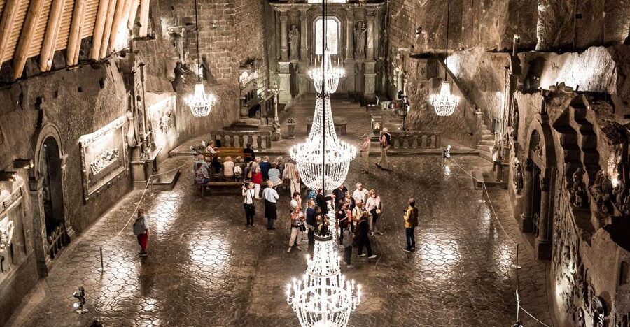 Wieliczka Salt Mine Tour Including Hotel Pick-Up - The first descent: 378 wooden steps and your first cold moment