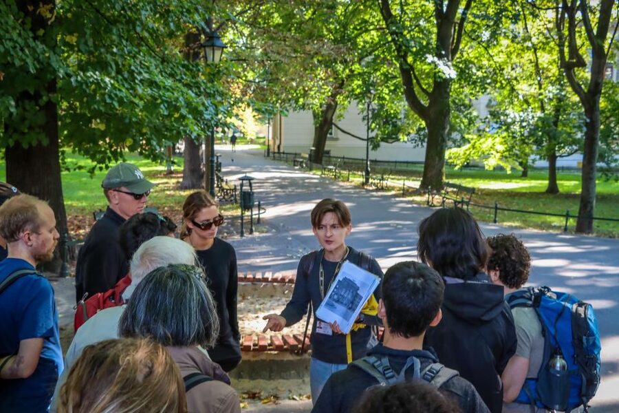 World War II in Krakow Walking Tour in English - Stop 2, the Katyń wooden cross and what it adds to the story