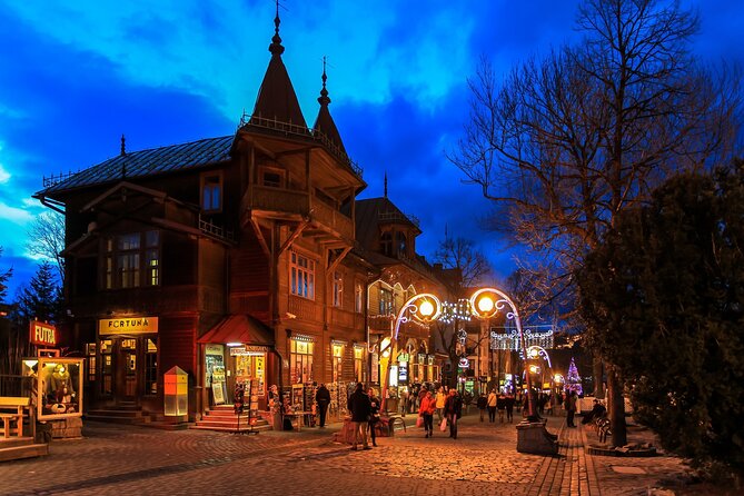 Zakopane Private day trip from Krakow with Hot Springs, cable Car - Krupówki Street: your relaxed slice of Zakopane town life