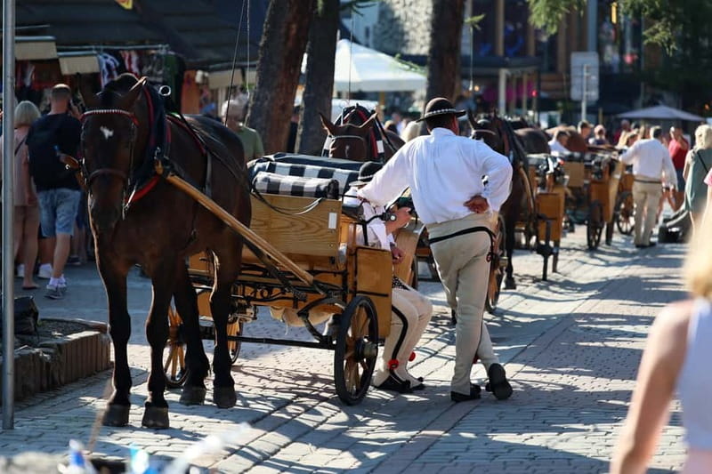 Zakopane Tour with Thermal Baths – Day Trip from Krakow - Back down to Zakopane: Krupówki Street and real free time